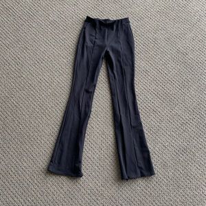 High-Waist Zip It Flare Legging
